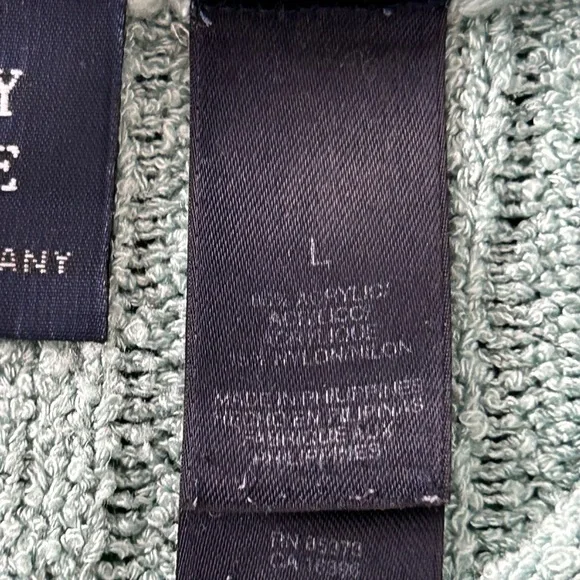 Vintage Y2K Chenille Pastel Soft Ribbed Knit Mockneck Tunic Sweater Craz… - Picture 9 of 15